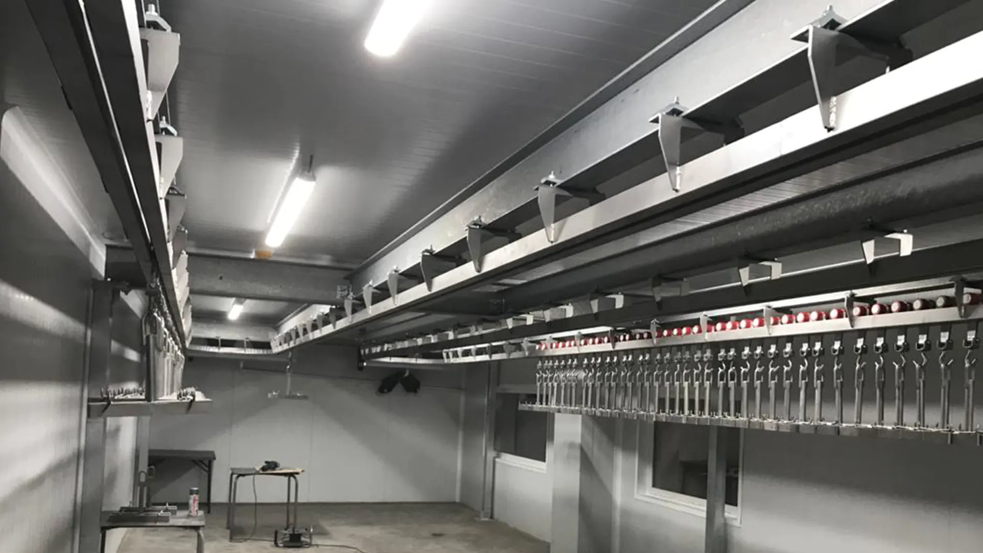 precio-via-birrail-acero-inoxidable Zweigleisiges-Fleischschienensystem_MECANOVA-