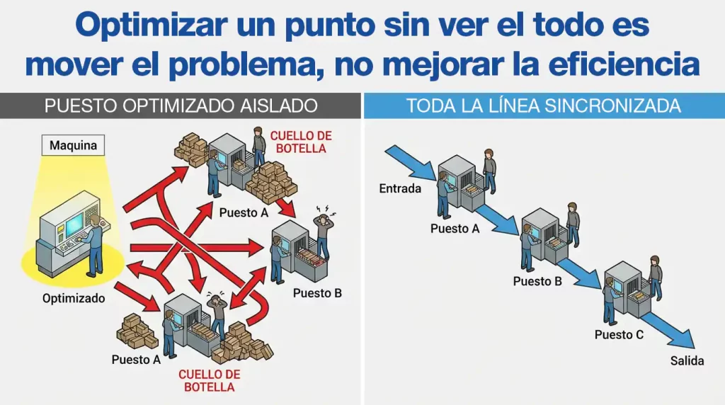 optimizar toda la linea - MECANOVA